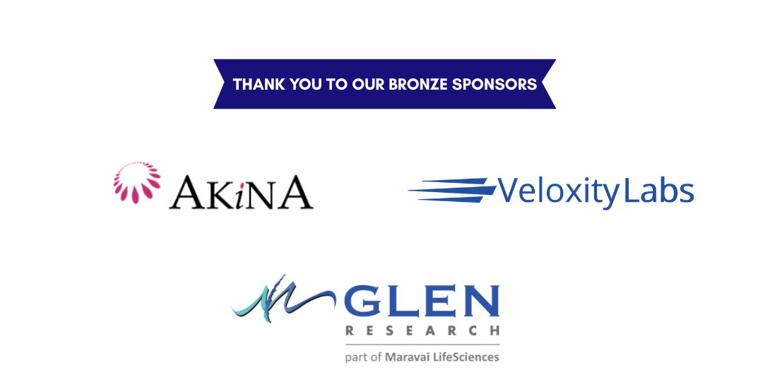 Bronze Sponsors Akina, Veloxity labs and Glen research
